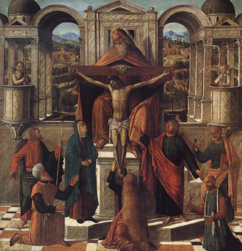 Giovanni Mansueti Symbolic Representaton of the Crucifixion Spain oil painting art